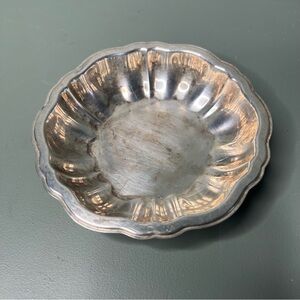 Silver Decorative Dish